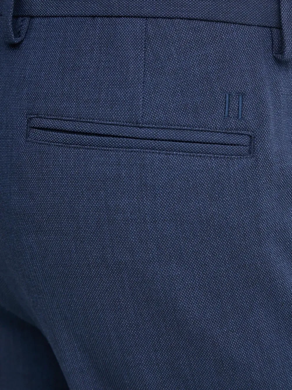 Les Deux Broek met zijzak Blauw