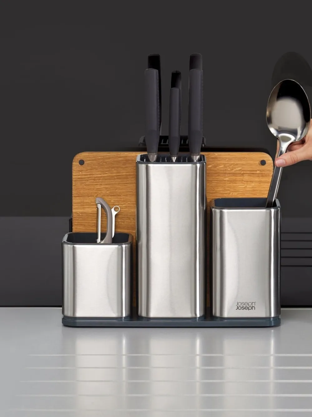 Joseph Joseph multiple-compartments utensil holder | Cookware & Kitchen Accessories | Image 2