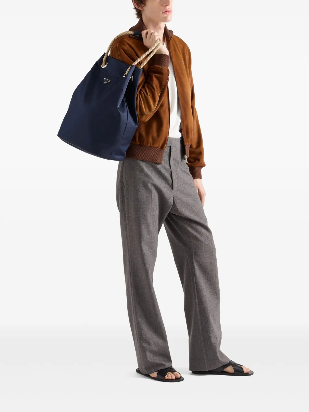 Prada Re-Nylon drawstring tote bag | Image 2