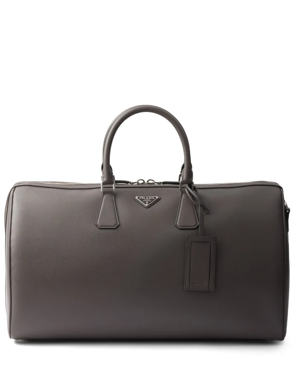 Prada Reistas van saffiano leer Grijs