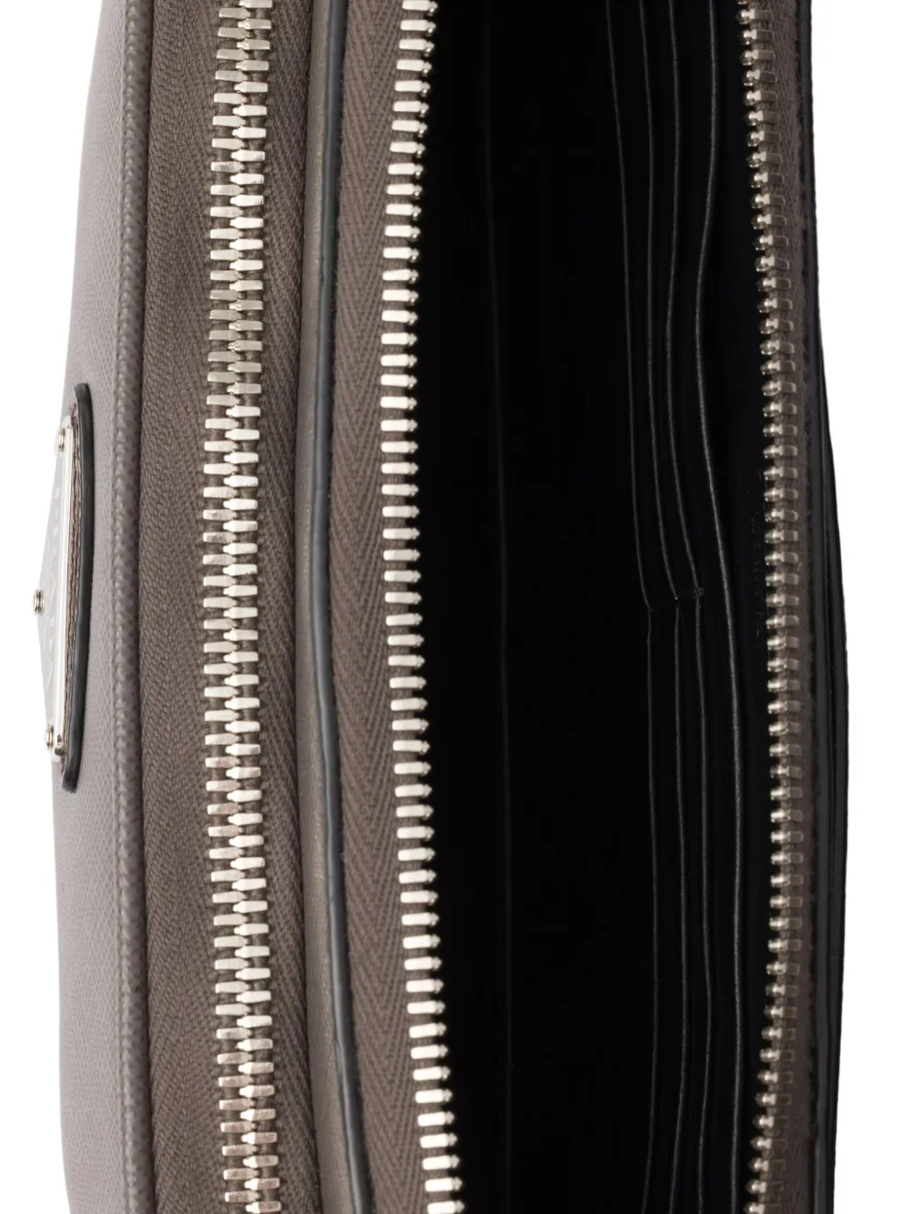 Prada Re-Nylon heuptas met rits Grijs