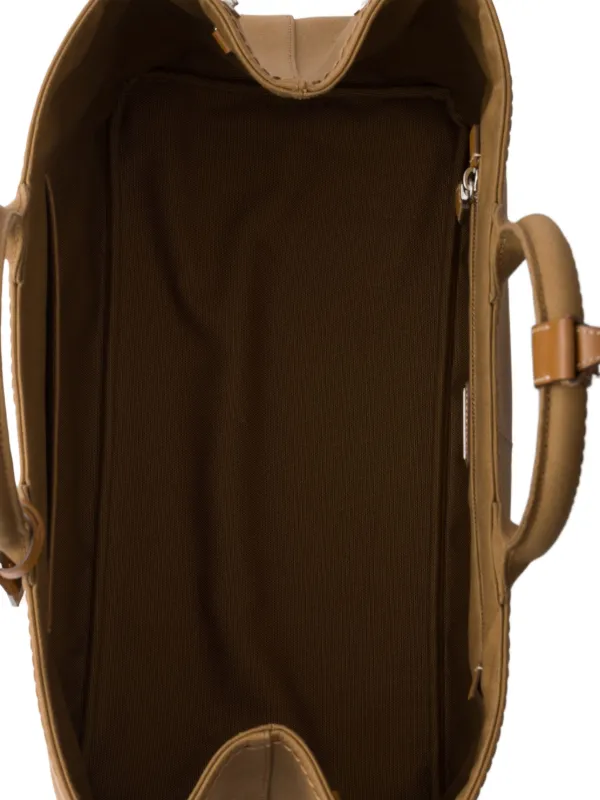 Prada extra-large Jardinière Tote Bag | Brown | FARFETCH