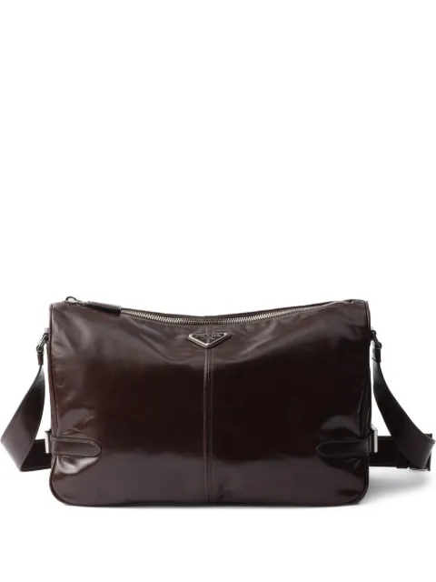 Prada leather crossbody bag