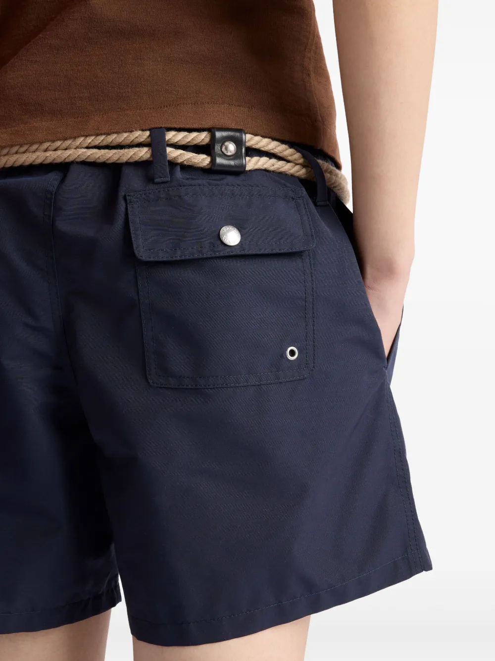Prada Technische zwembroek Blauw