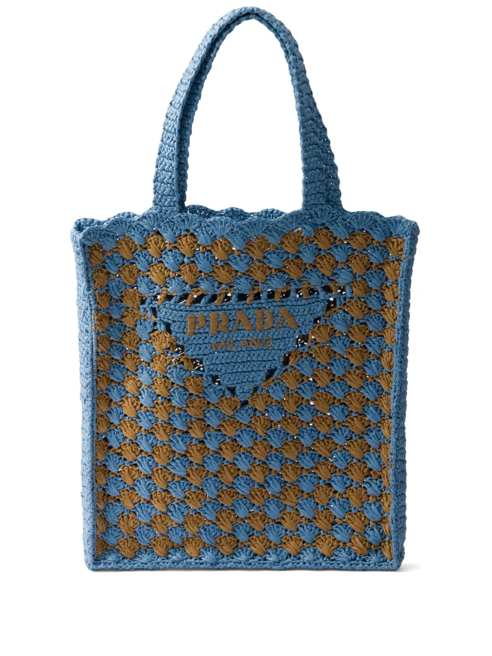 Prada crochet tote bag | Blue | Image 1