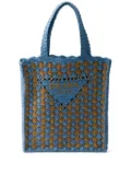 Prada crochet tote bag - Blue
