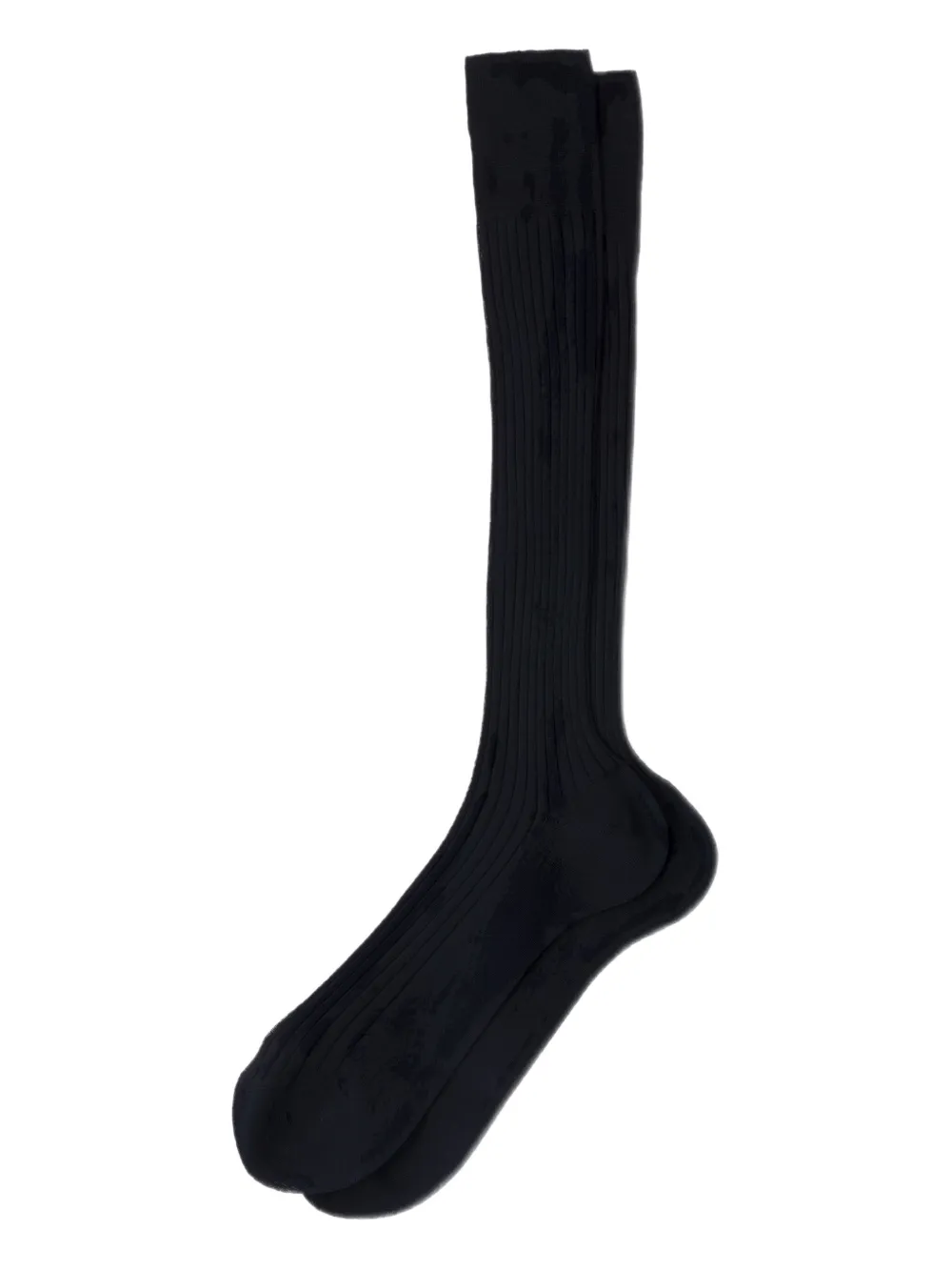 Prada ribbed knee-high socks | Blue | Image 1