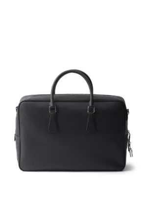 バッグ 736 Prada logo nylon briefcase black バッグ 736 Prada logo nylon briefcase black Prada logo