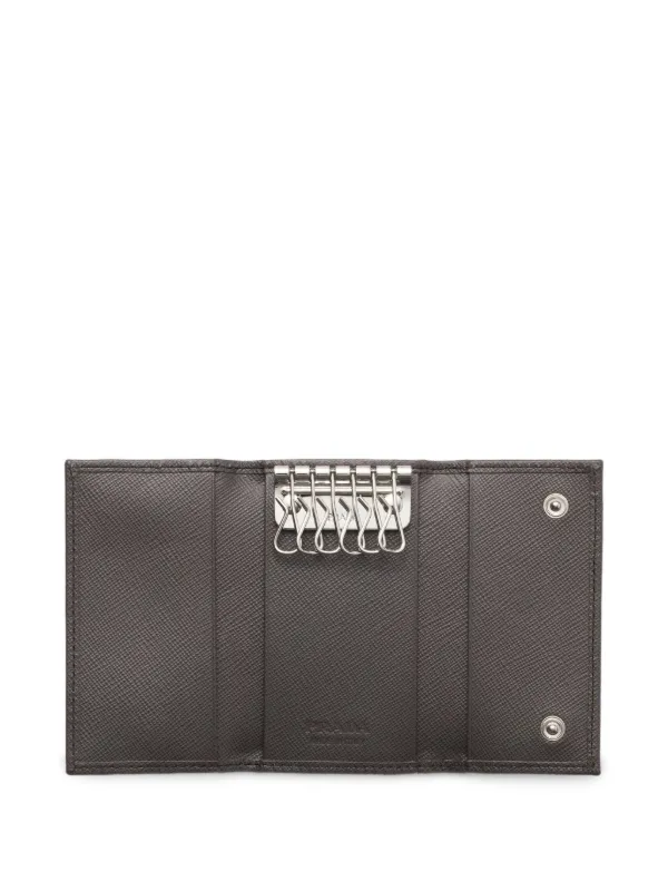 Prada キーケース | グレー | FARFETCH JP