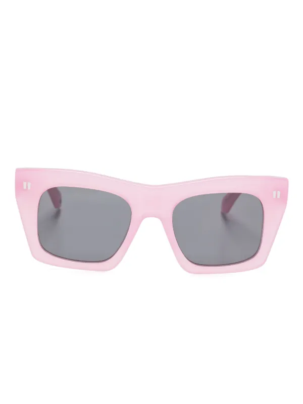 Off-White Eyewear Oeri サングラス | ピンク | FARFETCH JP