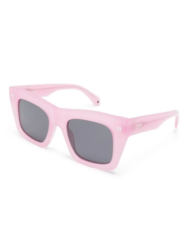 Off-White Eyewear Oeri サングラス | ピンク | FARFETCH JP