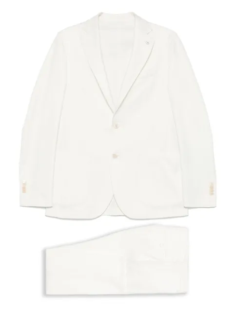 LUIGI BIANCHI MANTOVA herringbone suit