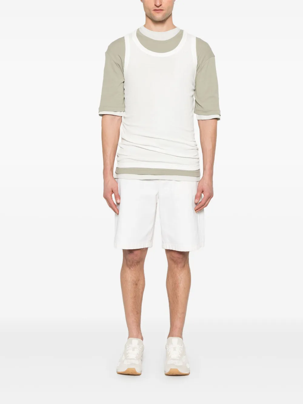 JIL SANDER+ set de top y playera de algodón | Playeras | Image 2