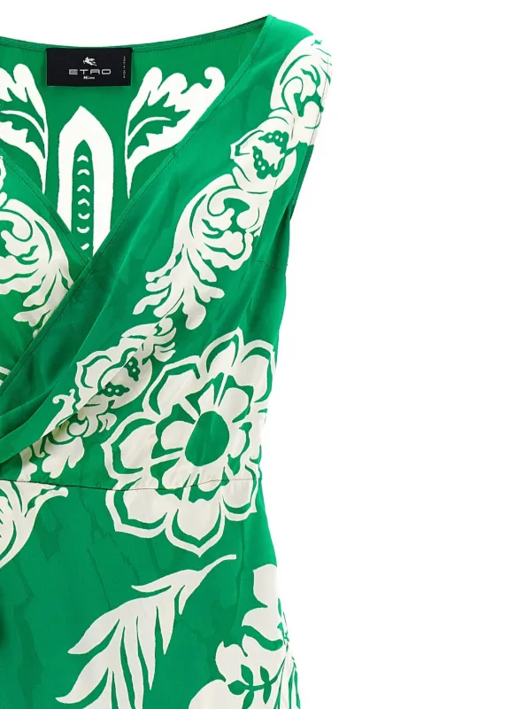 【送料&関税込】Etro Floral Midi Dress Etro Floral midi dress | mytheresa | REVERSIBLE