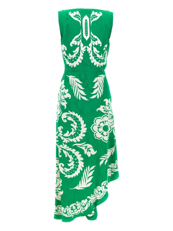 ワンピース Etro Printed Viscose Dress ETRO Belted floral-print silk-crepon maxi dress | NET-A-PORTER