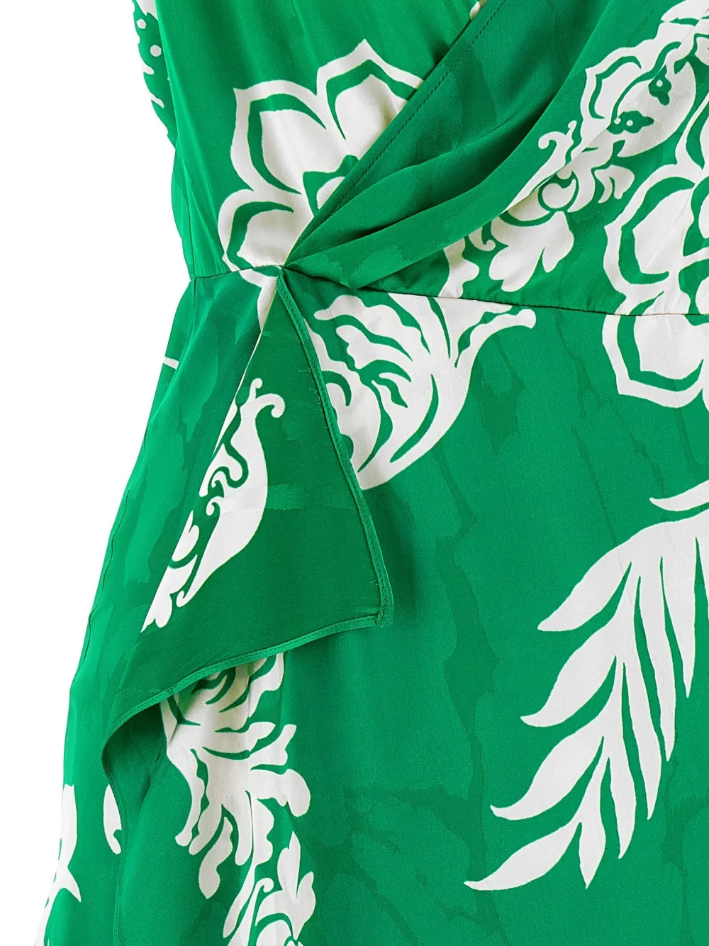 ETRO Midi-jurk met bloemenprint Groen