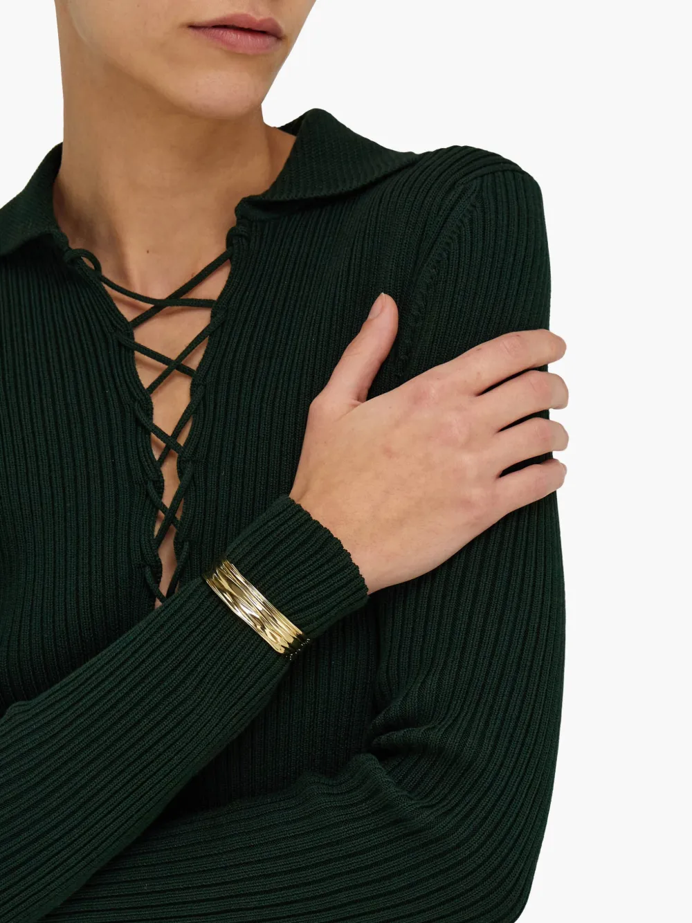 Ferragamo twisted cuff bracelet | Image 2