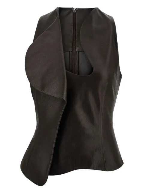 Ferragamo leather top