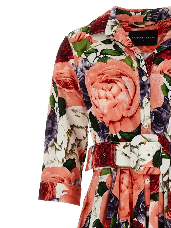 Samantha Sung Abelia Dress | Red | FARFETCH