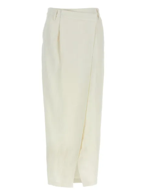 Brunello Cucinelli wrap skirt