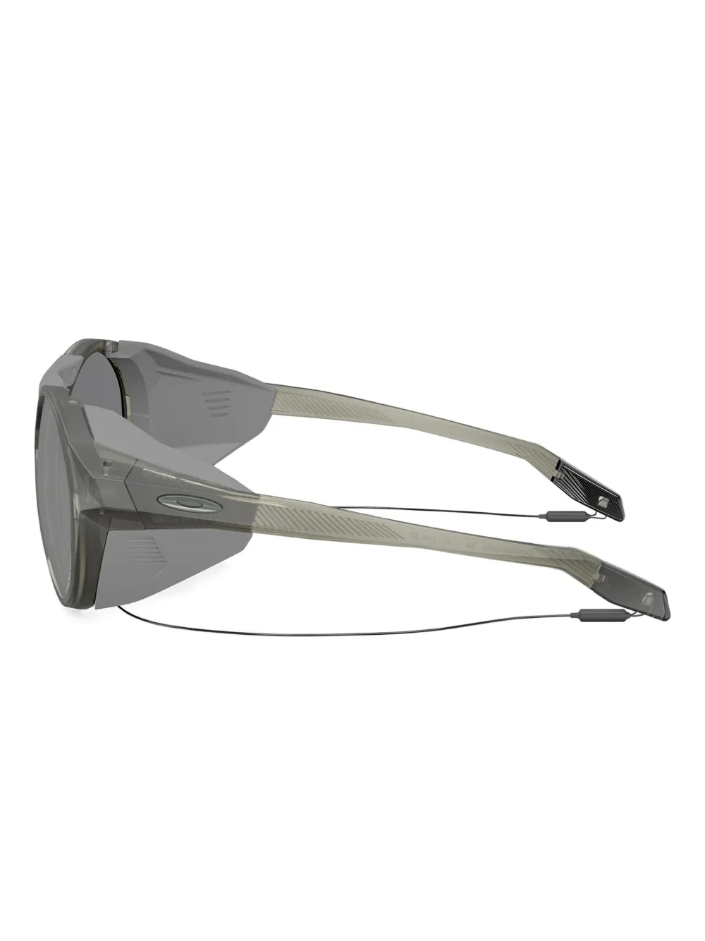 Oakley Zonnebril met rond montuur Groen