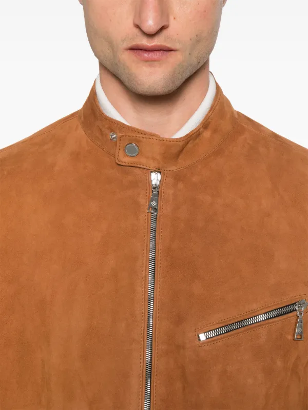 Tagliatore Berry Jacket Brown FARFETCH ID