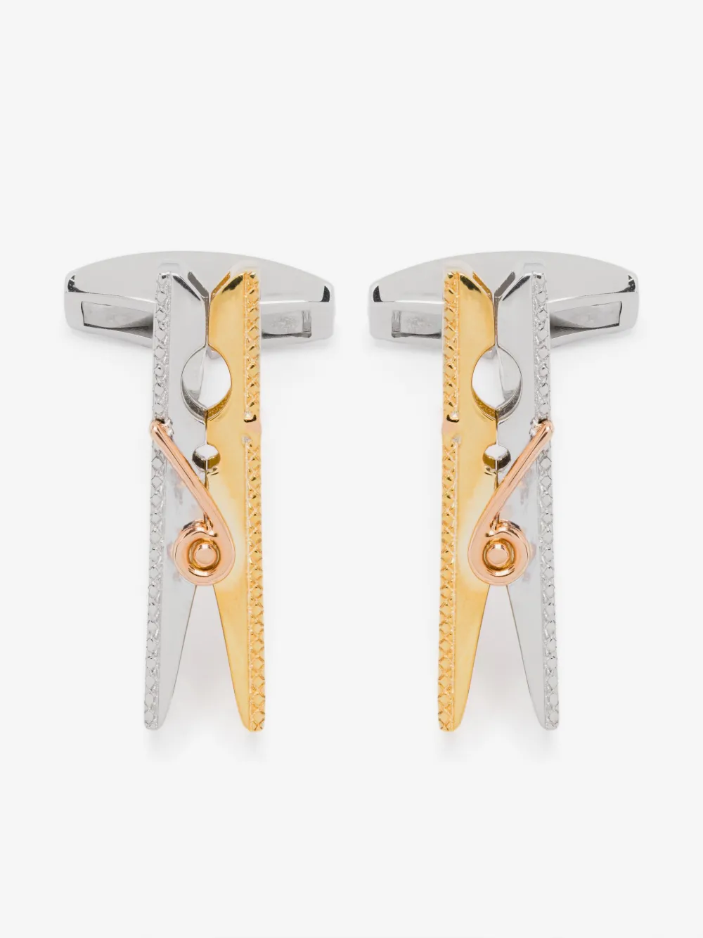 Tateossian Mayfair Peg cufflinks | Gold | Image 1