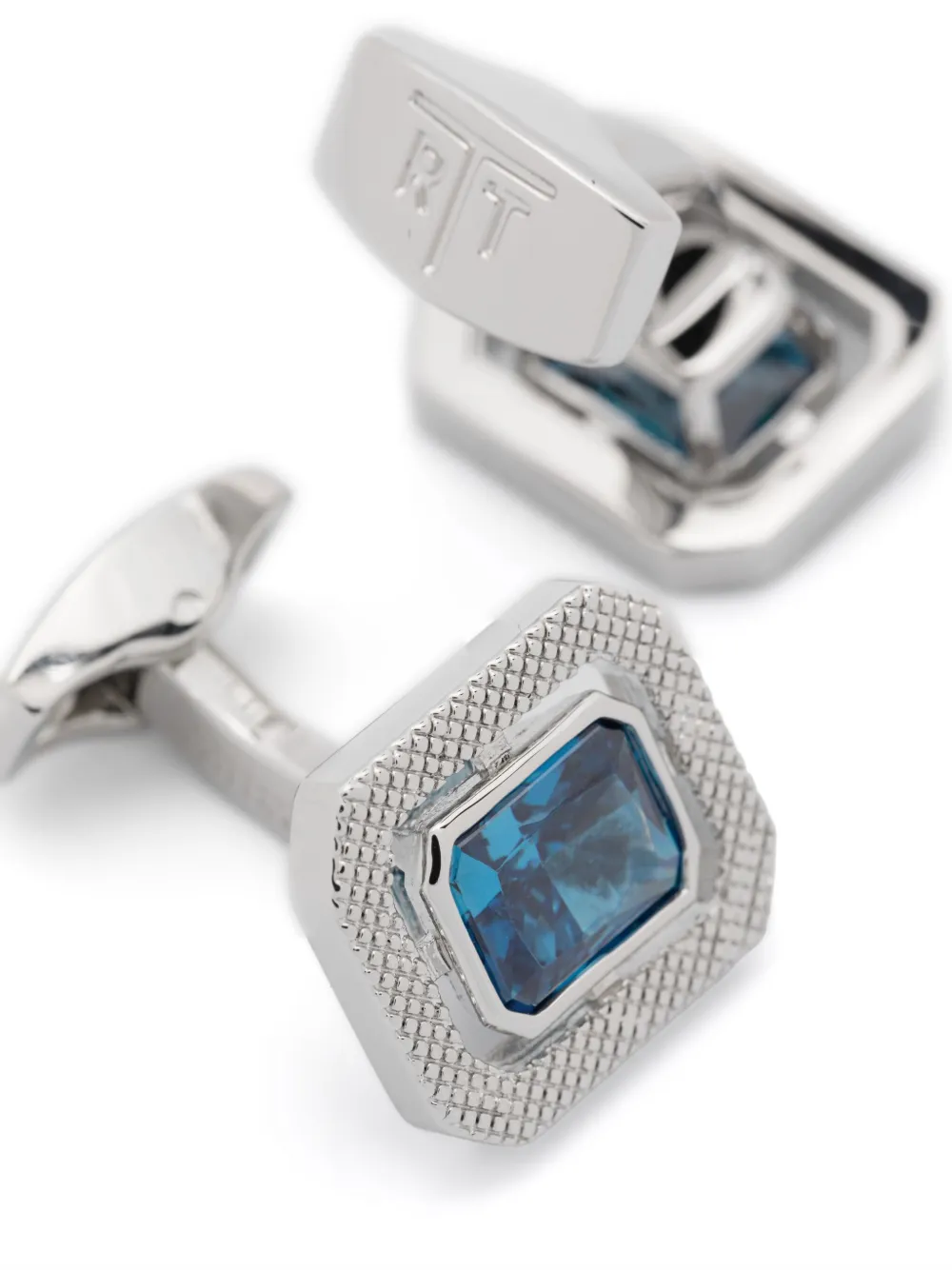 Tateossian Halo manchetten - Zilver