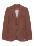 Circolo 1901 textured blazer - Brown