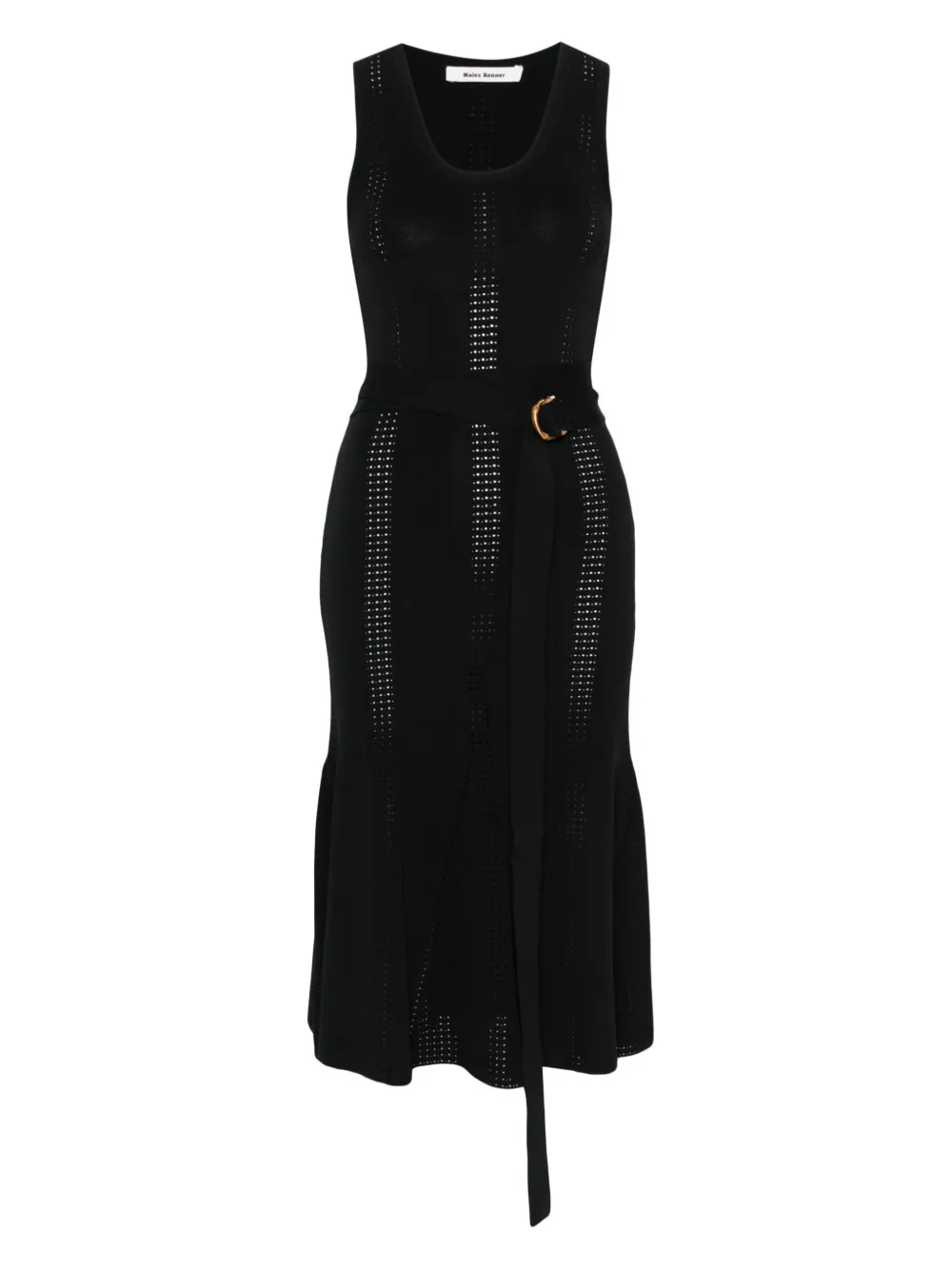 Wales Bonner Dusk knit dress | Black | Image 1