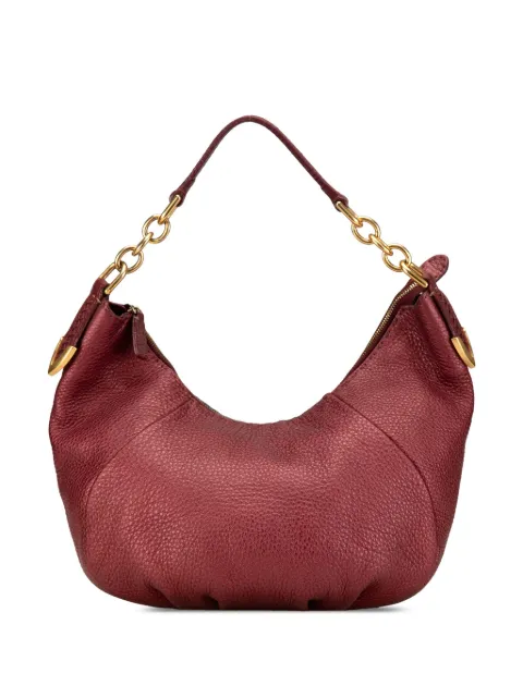 Fendi Pre-Owned 2000-2010 Selleria Hobo leren schoudertas