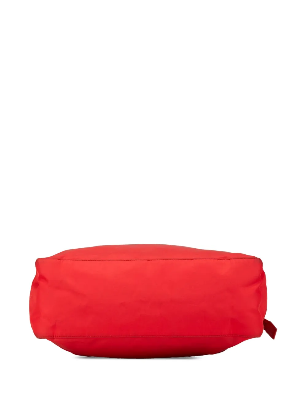 Pre-owned Prada 2013-2024 Tessuto Satchel In Red