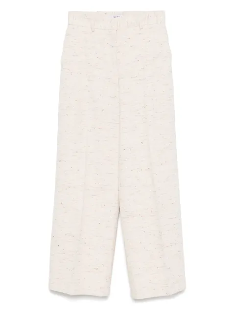 MSGM pantalon à design chiné