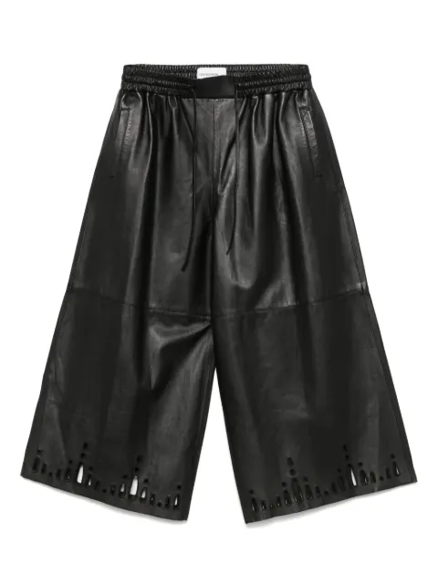 Yves Salomon leather trousers
