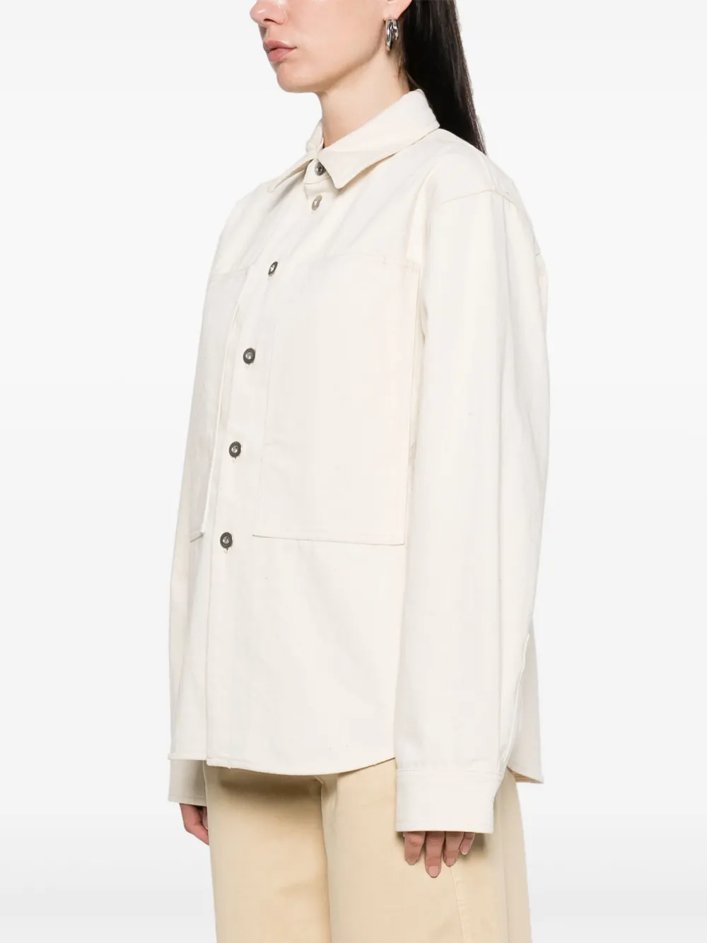 JIL SANDER+ Denim blouse Beige