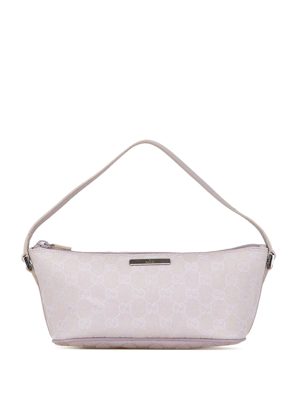 Gucci Pre-Owned 2000-2015 GG Canvas Boat shoulder bag - パープル Gucci Pre-Owned 2000-2015 GG Canvas Boat shoulder bag - パープル