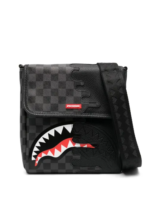Sprayground Unfinished Shark messenger bag