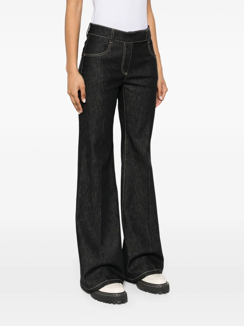 Brunello Cucinelli Flared jeans Blauw