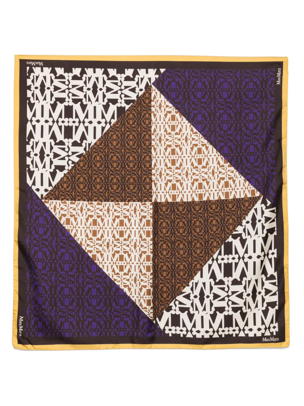Max Mara printed scarf | Brown | Image 1