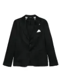 Daniele Alessandrini linen blazer - Black