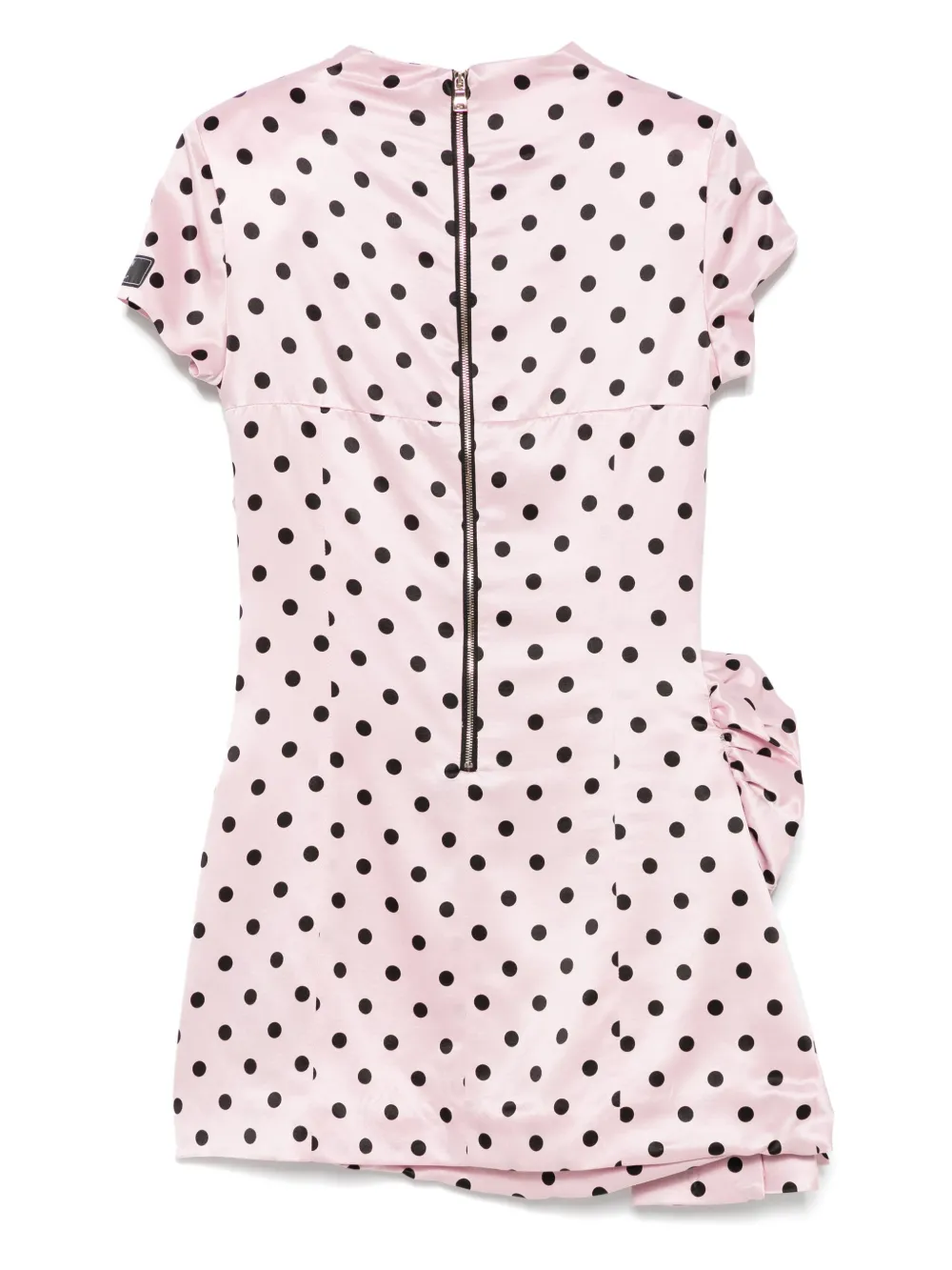 Balmain Kids Jurk met stippen Roze