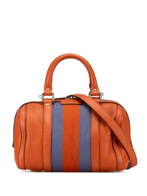 Gucci Pre-Owned 2000-2015 Small Web Leather Joy satchel