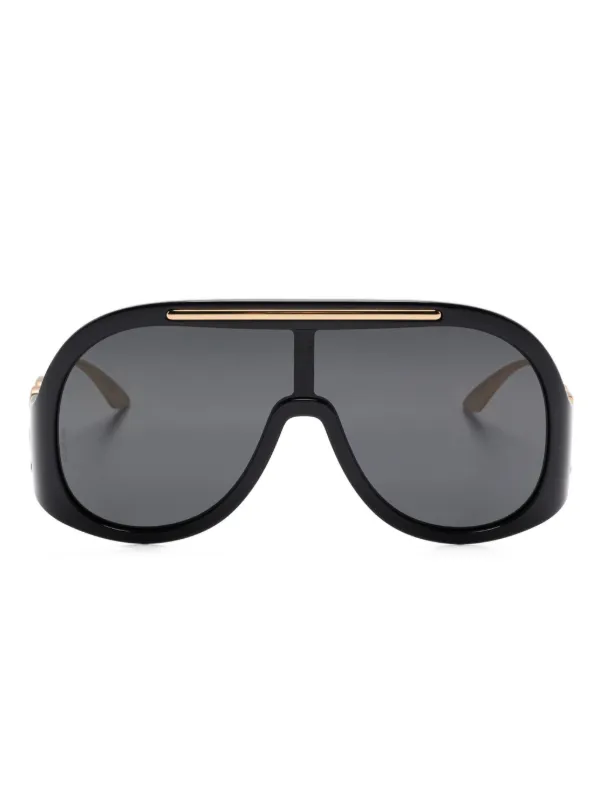 Dolce Gabbana Eyewear DG Logo Sunglasses Gold