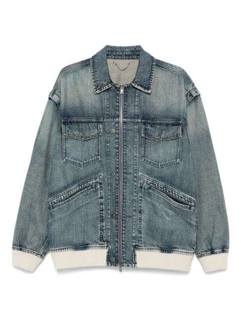Golden Goose zip-up denim jacket