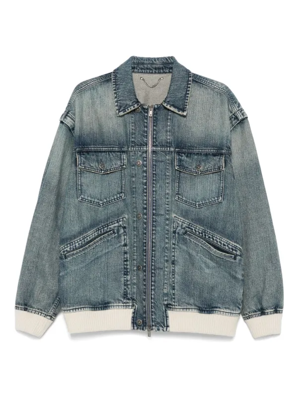 ジャケット Golden SS25 Denim jacket (GWP00846P00062150100 50100) 29575999_58665939_600.jpg