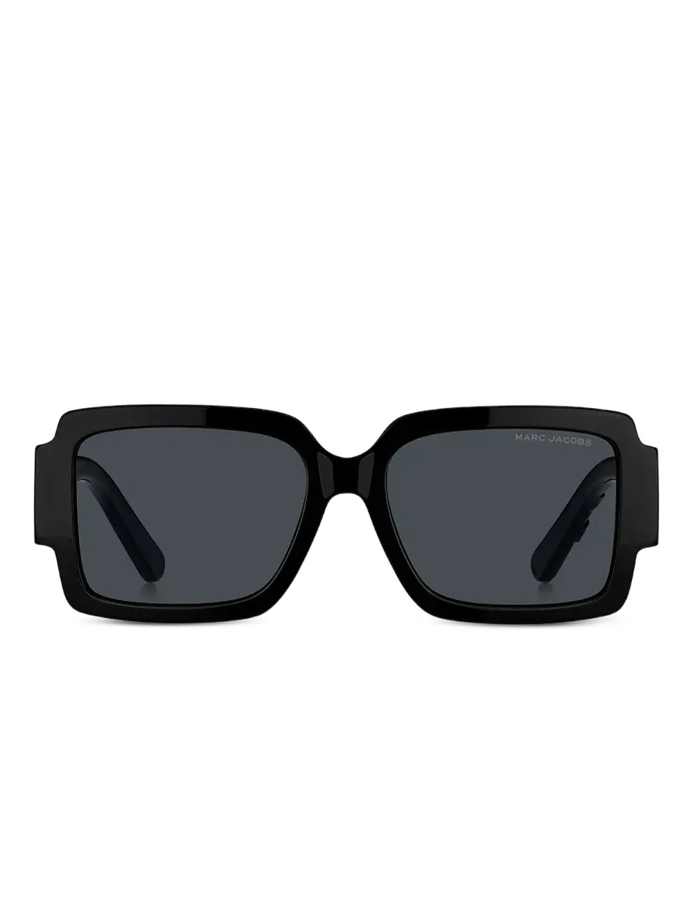 Marc Jacobs Eyewear スクエアフレーム サングラス - ブラック Marc Jacobs Eyewear スクエアフレーム サングラス - ブラック