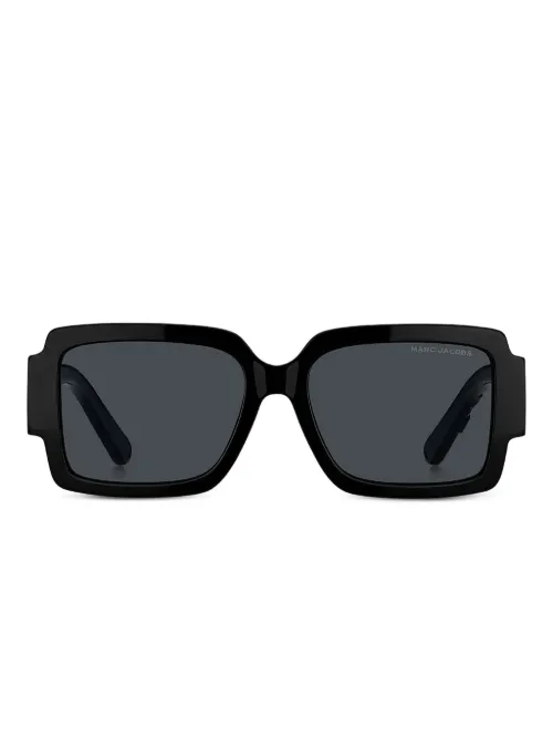Lunettes de soleil à monture carrée - Marc Jacobs Eyewear - Modalova
