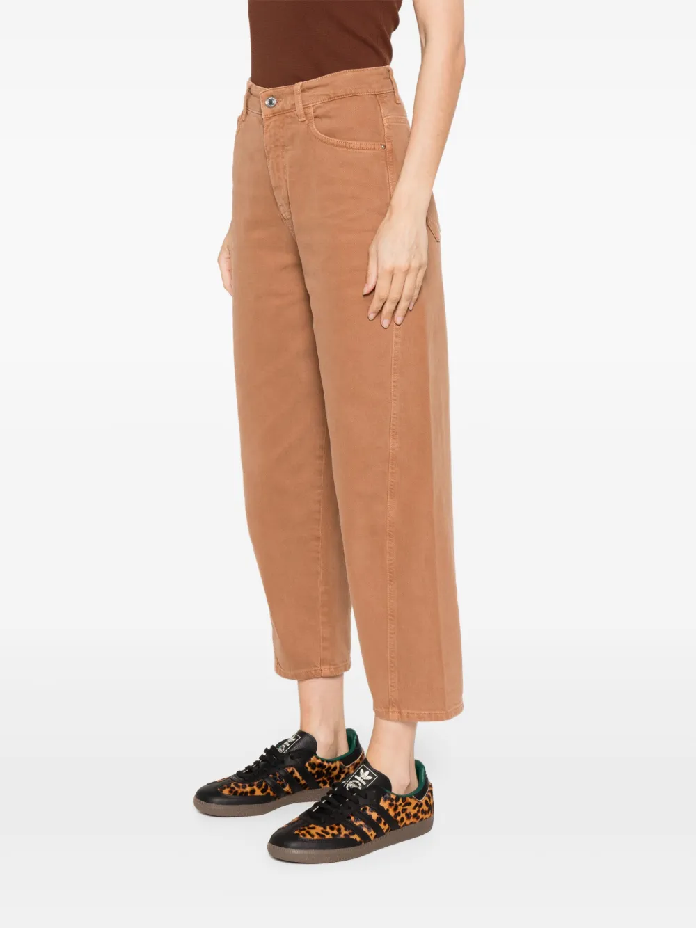 Shop Vanessa Bruno Caleb Trousers In Brown
