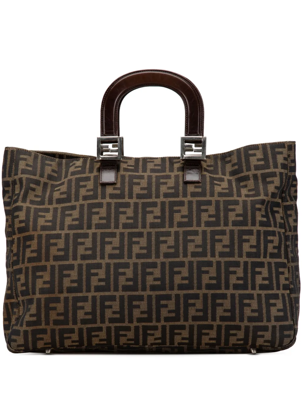 Fendi Pre-Owned tote Large Zucca Canvas Twins 2000-2010 | marrón | Image 1
