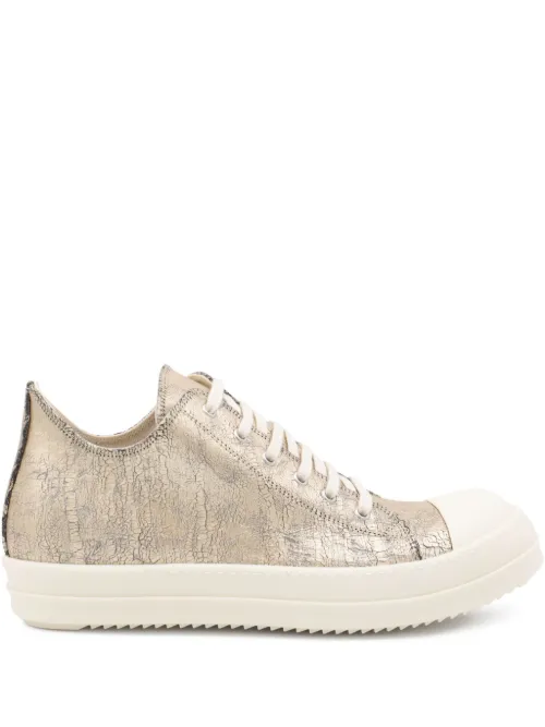 Baskets lacées à imprimé métallisé - Rick Owens DRKSHDW - Modalova